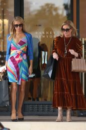 Paris Hilton, Nicky Hilton and Kathy Hilton - Christmas Shopping at Barneys NY 12/23/2018