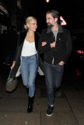 Pixie Lott and Jack Guinness - Leaving the Phoenix Theatre 12/18/2018