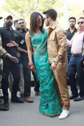 Priyanka Chopra and Nick Jonas - Jodhpur Airport in India 12/03/2018