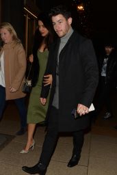 Priyanka Chopra and Nick Jonas - Outside Sketch Restaurant in London 12/28/2018
