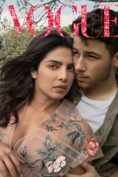 Priyanka Chopra and Nick Jonas - Vogue US  January 2019 Photos