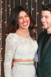 Priyanka Chopra and Nick Jonas - Wedding Celebrations in Mumbai 12/20/2018