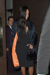 Rihanna Night Out - Dinner at Ours Restaurant in Chelsea 12/28/2018