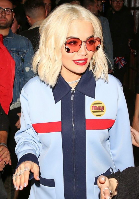 Rita Ora - Arrived to Preform a Suprise Show in West Hollwood 12/04/2018