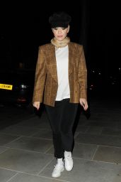Rita Ora - Leaving the Christmas Special Graham Norton Show in London 12/12/2018