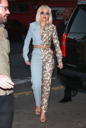 Rita Ora Style - The Abbey Club in West Hollywood 12/04/2018