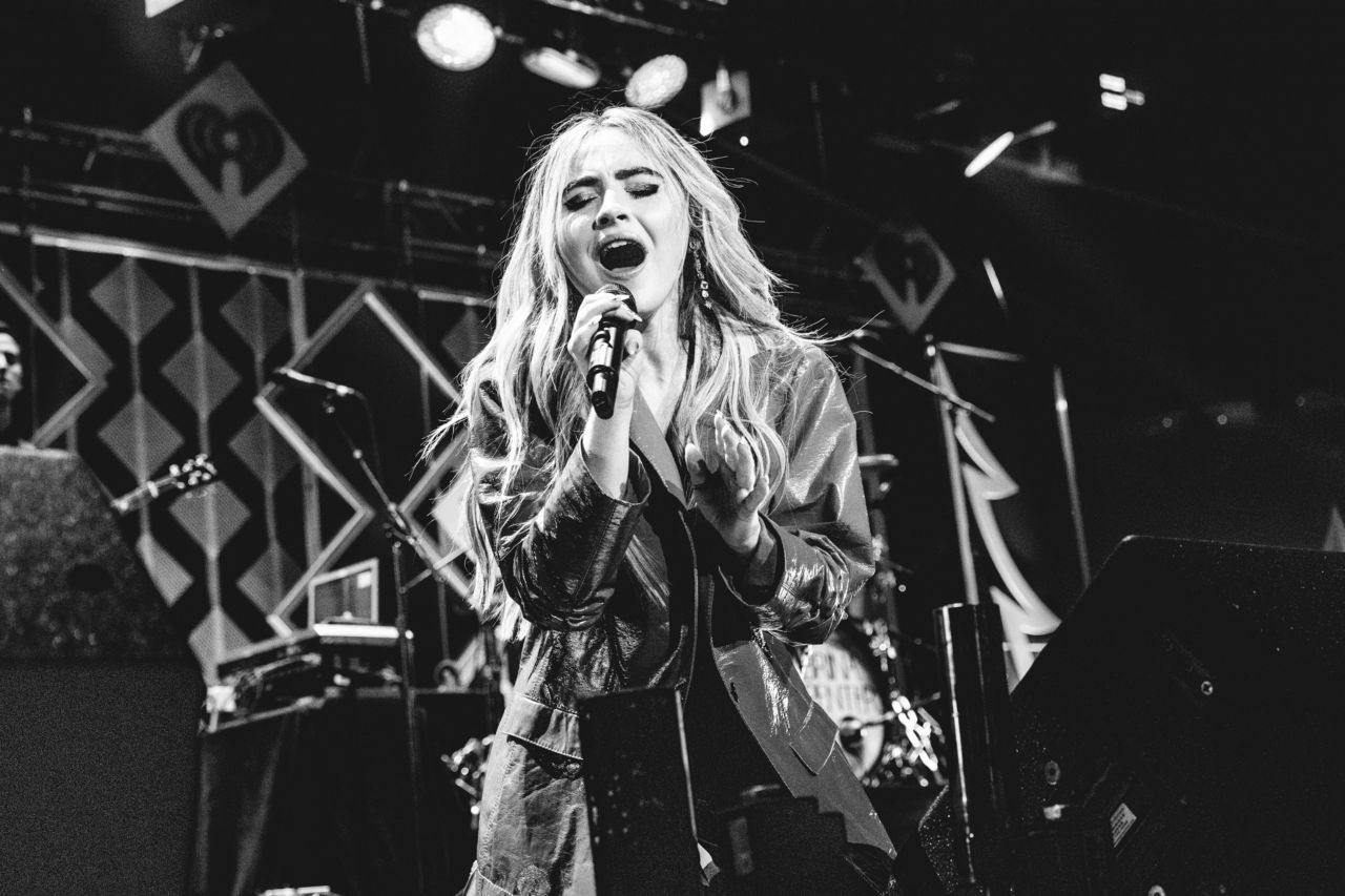 Sabrina Carpenter - Performs Live at iHeart Radio Jingle Ball in ...