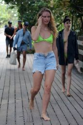 Sailor Brinkley Cook in Bikini on the Beach in Miami 12/08/2018