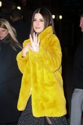 Sandra Bullock - Arrives to "The Late Show with Stephen Colbert" in NY 12/17/2018