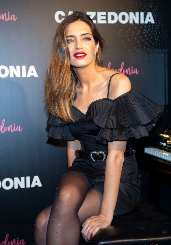 Sara Carbonero - Calzedonia "Party Collection" Launch in Madrid