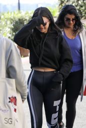 Selena Gomez - Hits the Gym For Pilates Session in LA 12/31/2018