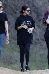 Selena Gomez in a Taylor Swift Reputation Tour Hoodie Hiking in LA 12/21/2018