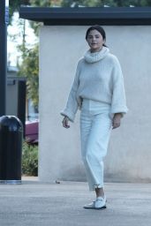 Selena Gomez in White - Out in Los Angeles 12/26/2018