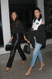 Shanina Shaik and Nicole Williams - Leaving Catch LA in West Hollywood 12/12/2018