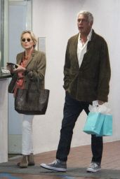 Sharon Stone in Casual Outfit 12/17/2018