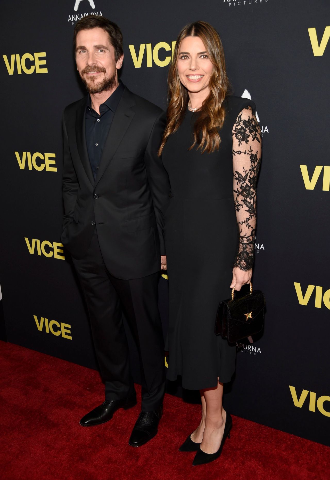 Sibi Blazic and Christian Bale – “Vice” Premiere in Beverly Hills ...