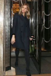 Sienna Miller Night Out - Chiltern Firehouse in London 12/19/2018