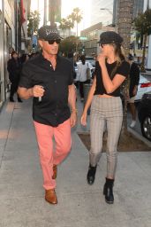 Sistine Stallone and Sylvester Stallone Shopping at Chanel in Beverly Hills 12/21/2018