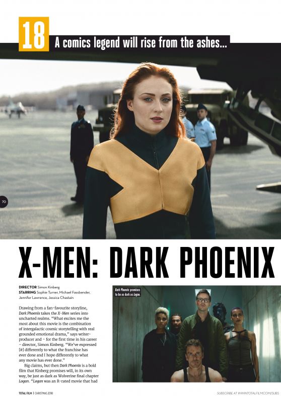 Sophie Turner - Total Film January 2019 Issue