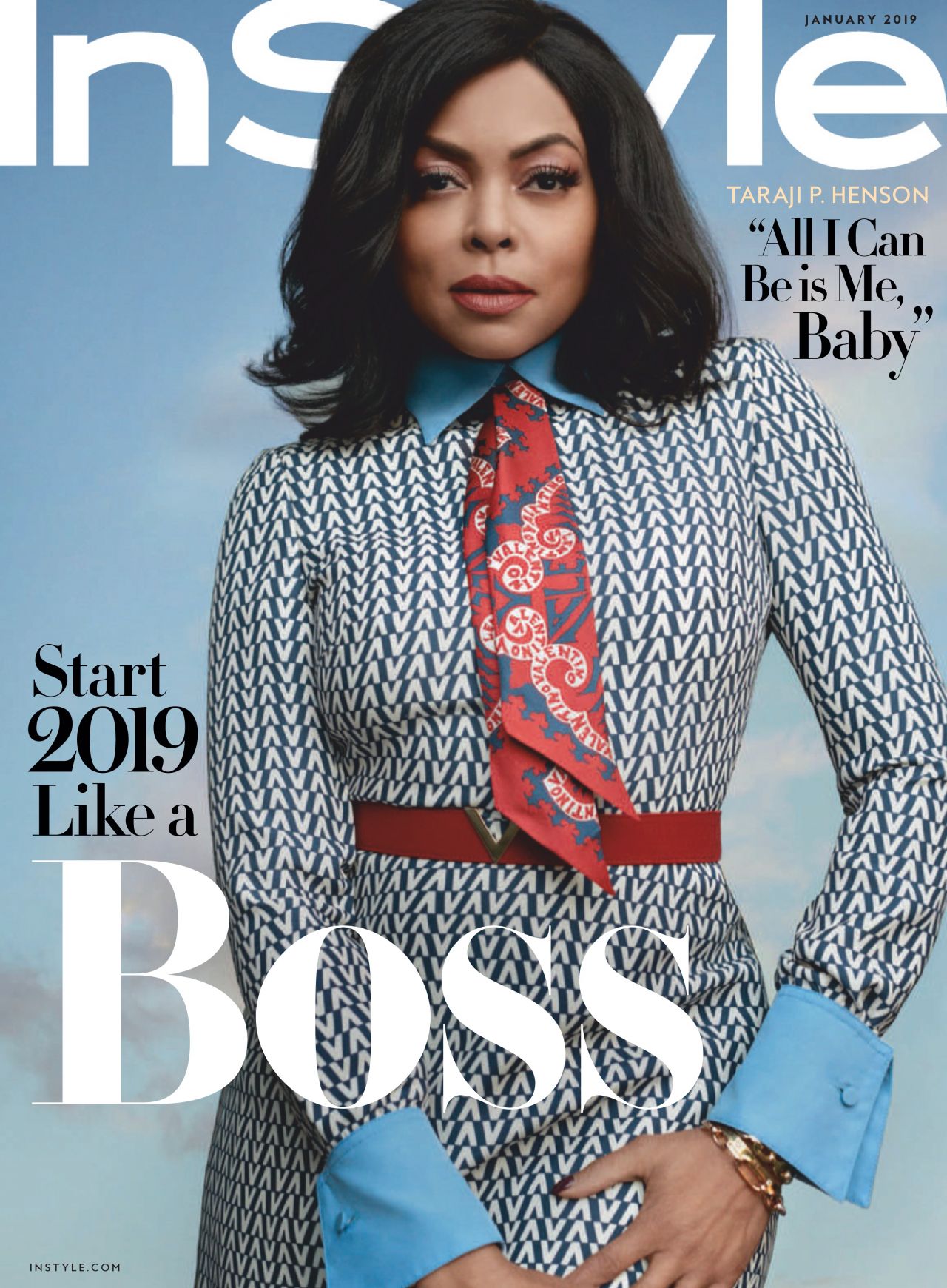 Taraji P. Henson - InStyle Magazine January 2019 Issue • CelebMafia