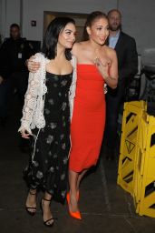 Vanessa Hudgens and Jennifer Lopez - Arriving at Univision