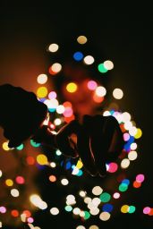 Victoria Justice - Holiday Lights Photoshoot 2018