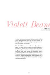 Violett Beane - Daily Shuffle Magazine December 2018 Issue