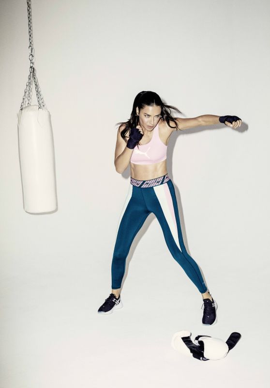 Adriana Lima - Boxes in Puma Campaign, January 2019