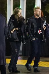 Alessandra Ambrosio - Leaving the "I Am The Highway: A Tribute To Chris Cornell" Concert in Inglewood 01/16/2019