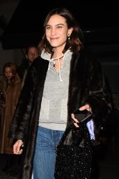 Alexa Chung - Out in London 01/14/2019