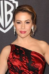 Alyssa Milano – InStyle and Warner Bros Golden Globe 2019 After Party