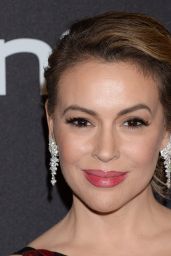 Alyssa Milano – InStyle and Warner Bros Golden Globe 2019 After Party