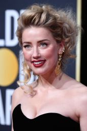 Amber Heard – 2019 Golden Globe Awards Red Carpet