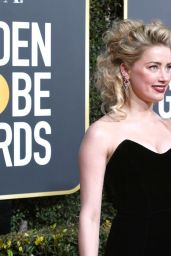 Amber Heard – 2019 Golden Globe Awards Red Carpet