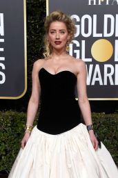 Amber Heard – 2019 Golden Globe Awards Red Carpet