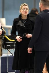 Amber Heard in Travel Outfit 01/20/2019