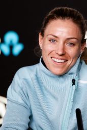 Angelique Kerber – Talks to the Press During Media Day ahead of the 2019 Australian Open