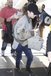 Anna Kendrick at LAX Airport in LA 01/10/2019