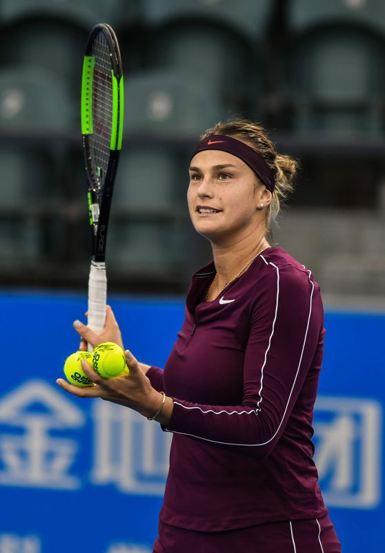 Aryna Sabalenka – Shen Zhen Open Tennis Tournament 01/02/2019