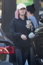 Ashley Tisdale - Leaving Earthbar in West Hollywood 01/04/2019