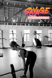 Ashley Tisdale Workout Video 01/15/2019