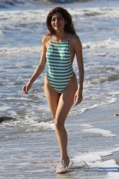 Blanca Blanco in Swimsuit on the Beach in Malibu 01/21/2019