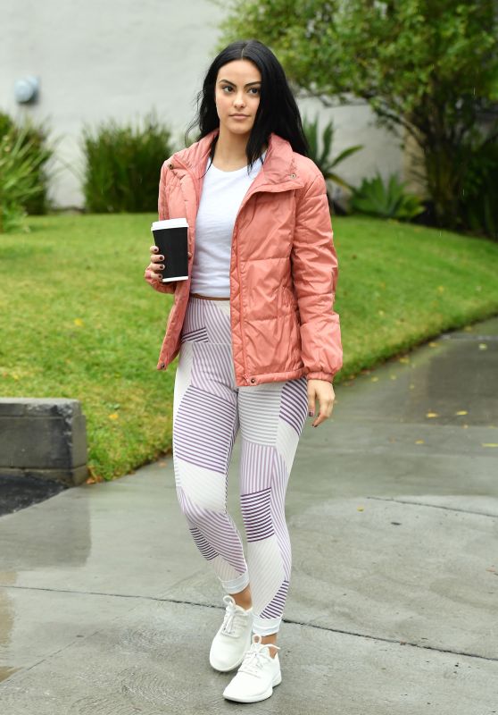 Camila Mendes in Tights 01/09/20196