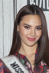 Catriona Gray - BUILD Series in NYC 01/08/2019