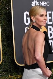 Charlize Theron – 2019 Golden Globe Awards Red Carpet