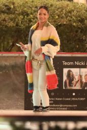 Christina Milian - Ice Skating at Larsa Pippens Party in LA 01/13/2019