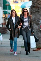 Cindy Crawford and Kaia Gerber - Shopping in LA 01/04/2019