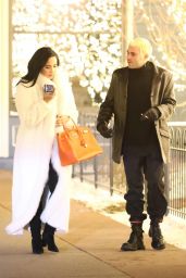 Demi Lovato and Henri Levy in Aspen 01/02/2019