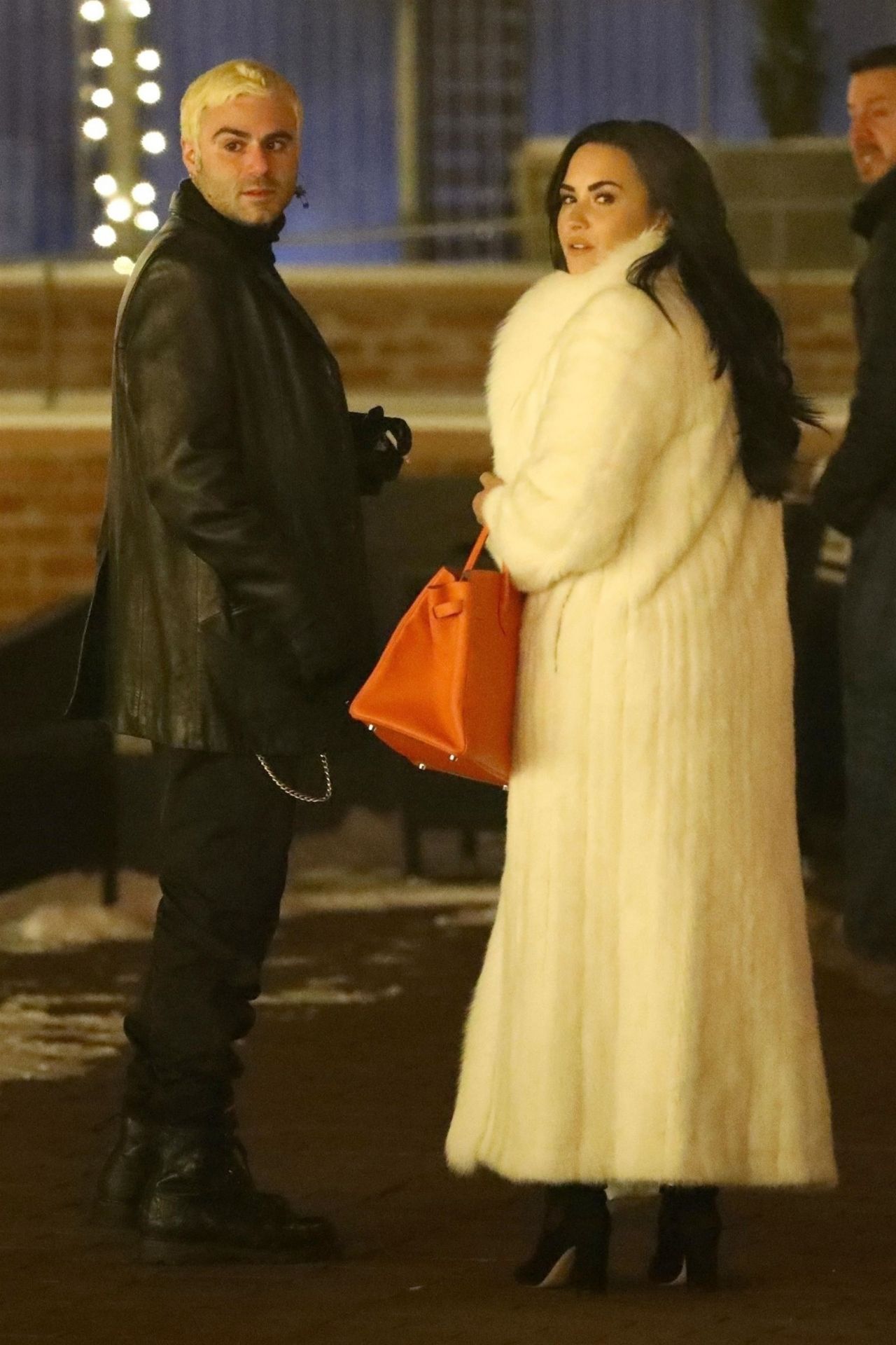 Demi Lovato and Henri Levy in Aspen 01/02/2019