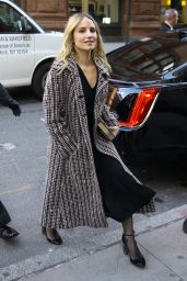 Dianna Agron - Outside BUILD Studio in NYC 01/15/2019